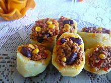 Fot. kwasia, Ziemniaczki zapiekane po meksykańsku