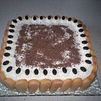 Kawowy mieszaniec z biszkoptami