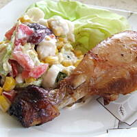 Udka słodko-kwaśne na grilla