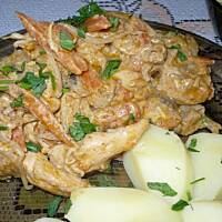 filet z kurczaka sojowo-śmietankowy