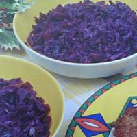 Kapusta czerwona na winie