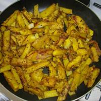 Frytki dietetyczne w przyprawach