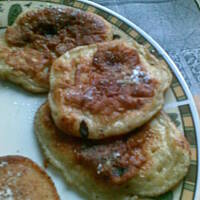 racuchy z bananami DONI