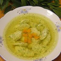 Kluski z kaszy manny do rosołu wspaniałe Różyczki