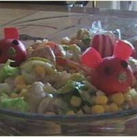 Salatka z kurczakiem - wysmienita na kolacje