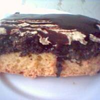 Makowiec na biszkopcie