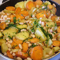 Warzywa z patelni na szybko