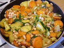 Fot. niebieska-różyczka, Warzywa z patelni na szybko