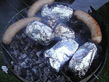 Fot. mama Emilki, Grillowane ziemniaki z boczkiem