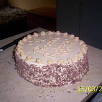 torcik kawowo -orzechowy robusia