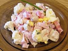 Fot. niebieska-różyczka, Sałatka kalafiorowa wg Różyczki