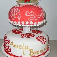 Tort na 50 rocznicę ślubu