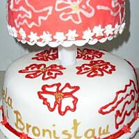 Tort na 50 rocznicę ślubu