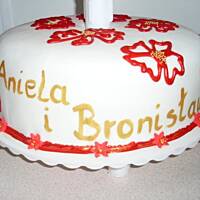 Tort na 50 rocznicę ślubu