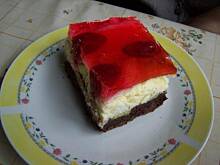 Fot. nutella, Ciasto z rabarbarem i truskawkami proste i smaczne