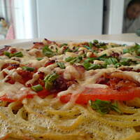 Pizza makaronowa szybka łatwa i przepyszna