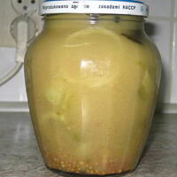 Ogórki z musztardą