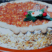 Tort orzechowy mojej przyjaciółki Oli