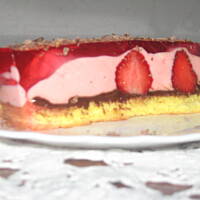 Letni Torcik Truskawkowy