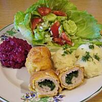 Roladki schabowe z koperkiem