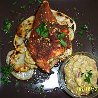 Piers z kurczaka z guacamole