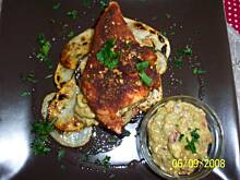 Fot. olenka_chicago, Piers z kurczaka z guacamole