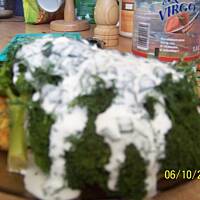 Brokuły w sosie jogurtowo-majonezowym