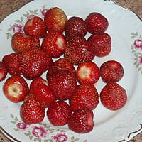 Naleśniki z serem i truskawkami