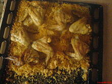 Fot. malinka16, Skrzydełka na ryżu