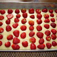 Placek z owocami - super łatwy