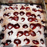 Placek z owocami - super łatwy