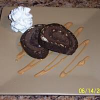 PYCHOTKA rolada czekoladowo-arakowa bez pieczenia