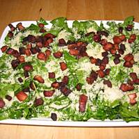 Sałatka ze szpinakiem