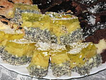 Fot. Jola123, Ciasto kokosowo-makowe z jabłkami i galaretką