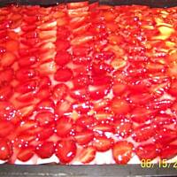 Piaskowe z śmietaną i truskawkami Moniki