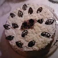 Tort czekoladowo-chałwowy z bezami SUPER