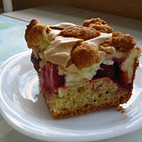 ciasto z owocami babci Helci