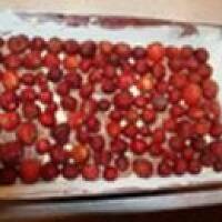 Truskawkowa biedroneczka-ciasto z truskawkami