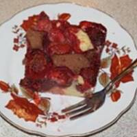 Truskawkowa biedroneczka-ciasto z truskawkami