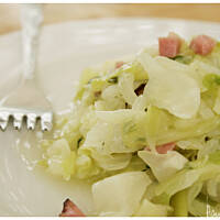 Kapusta letnia zasmażana