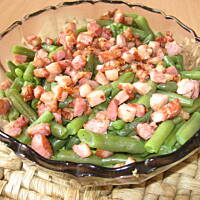 Fasolka szparagowa z boczkiem