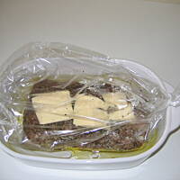 Soczysty   przedwojenny  schab