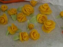 Fot. Teresa.Marcjan, Moje róże ze sztucznego marcepana