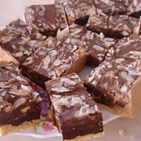 Czekoladowo orzechowe kwadraciki