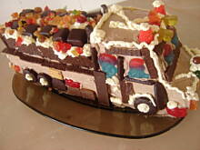 Fot. czekoladka145, Tort - autko ciężarowe - mojego synka