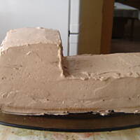 Tort - autko ciężarowe - mojego synka