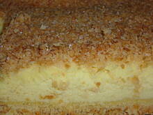 Fot. mysza, Sernik z kokosową posypką