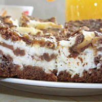 czarno-biały sernik 2