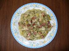 Fot. psotuszka5, Młoda kapustka z kiełbaską