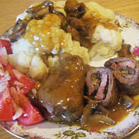 Rolady wołowe wg mamy Różyczki